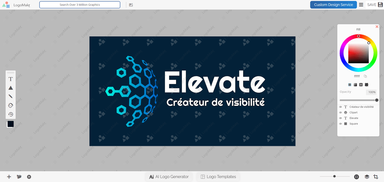 LogoMakr - Interface