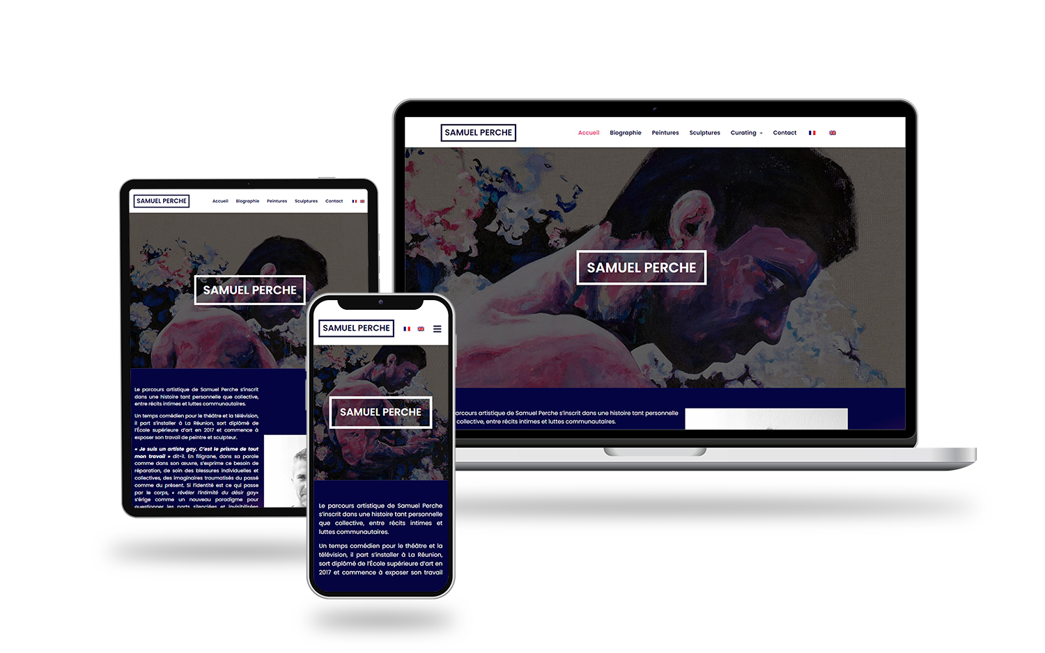 Samuel Perche - Mockup